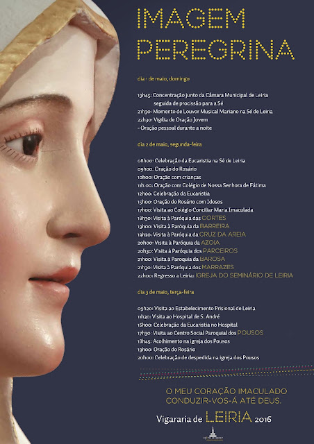 Visita da Imagem Peregrina de Nossa Senhora de Fátima à Vigararia de Leiria