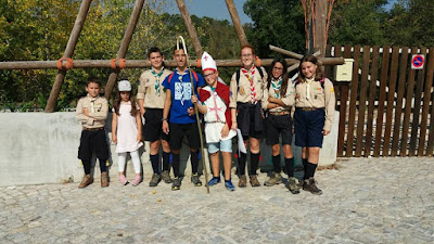 Abertura das atividades escutistas