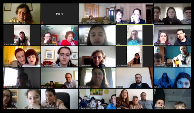 Agrupamento de Santo Agostinho assinala 20 anos pelos meios virtuais